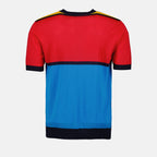 Prendas de punto T-shirt en laine extra-fine Prada Azul Homme