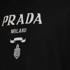 Knitwear Extra-fine wool T-shirt Prada Black Man