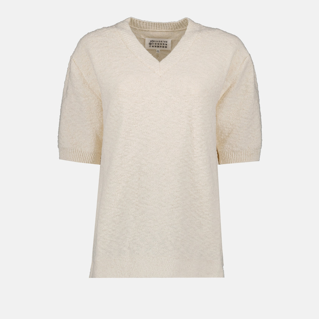 Tシャツ ニットTシャツ Maison Margiela 白 女性