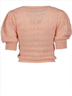 Prendas de punto T-shirt en mohair Miu Miu Rosa Femme