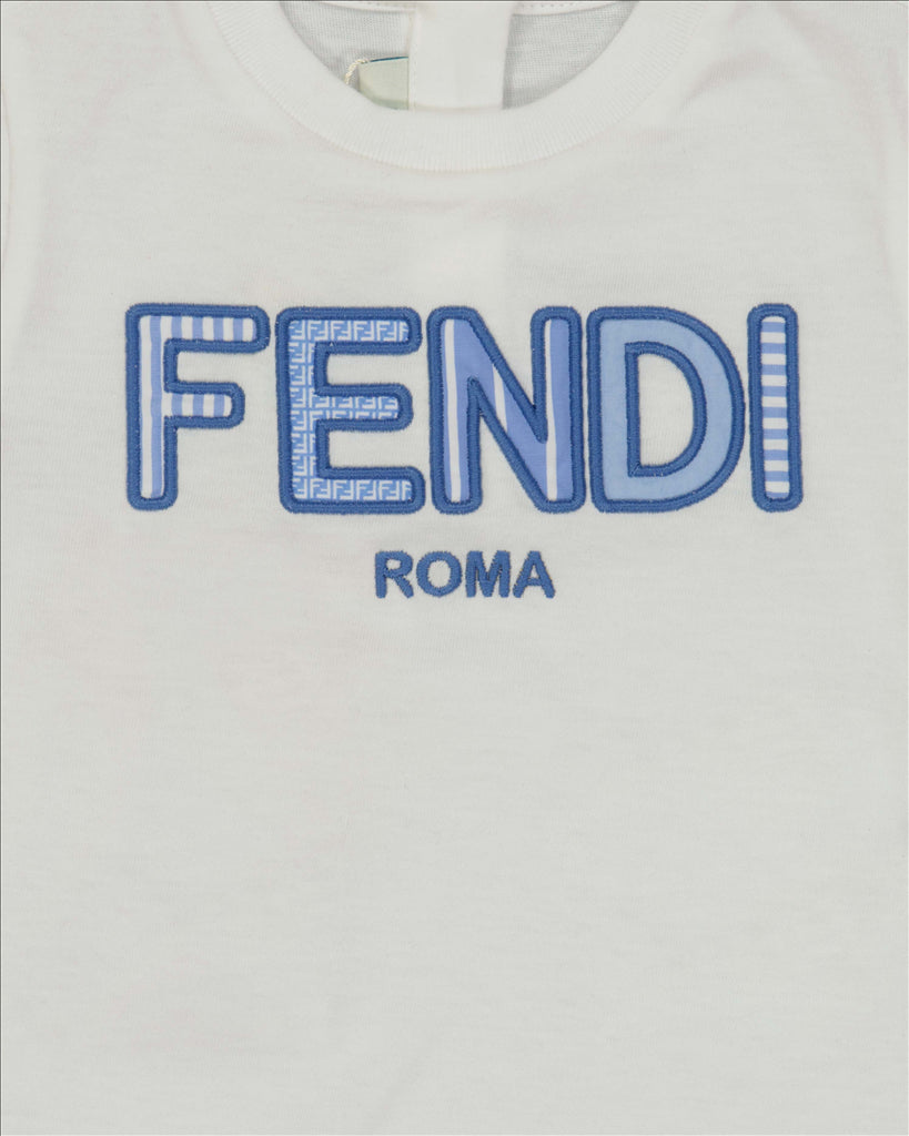 Clothing Fendi Roma T-shirt Fendi Beige Kids