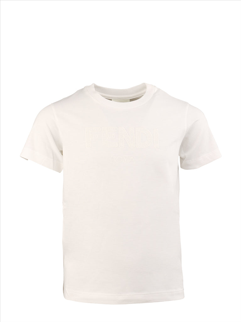 Clothing Fendi Roma T-shirt Fendi White Kids