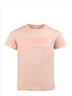 Vêtements T-shirt Fendi Roma Fendi Rose Enfants