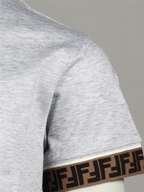 Vêtements T-shirt FF Fendi Gris Enfants