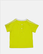 Prendas Camiseta FF Fendi Amarillo Niños
