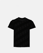 의류 T-shirt FF Fendi 검은색 어린이들