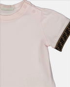 Clothing FF t-shirt Fendi Pink Kids