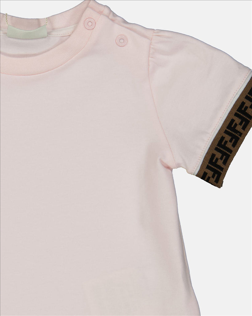 Clothing FF t-shirt Fendi Pink Kids