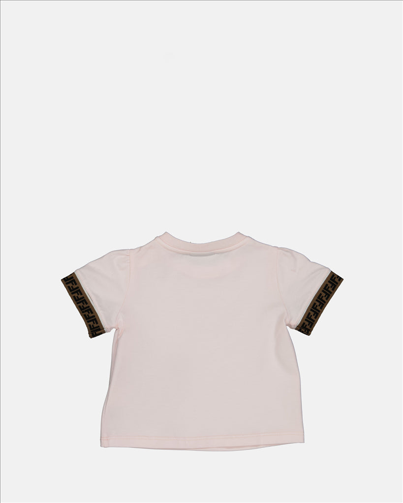 Clothing FF t-shirt Fendi Pink Kids