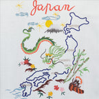 Camisetas T-shirt France-Japan Kenzo Blanco Homme