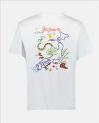Camisetas T-shirt France-Japan Kenzo Blanco Homme