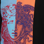T-shirts T-shirt graphique Medusa Versace Noir Homme