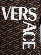 Vêtements T-shirt Greca à logo Versace Marron Enfants