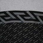 T-Shirts T-shirt Greca Versace Grau Homme