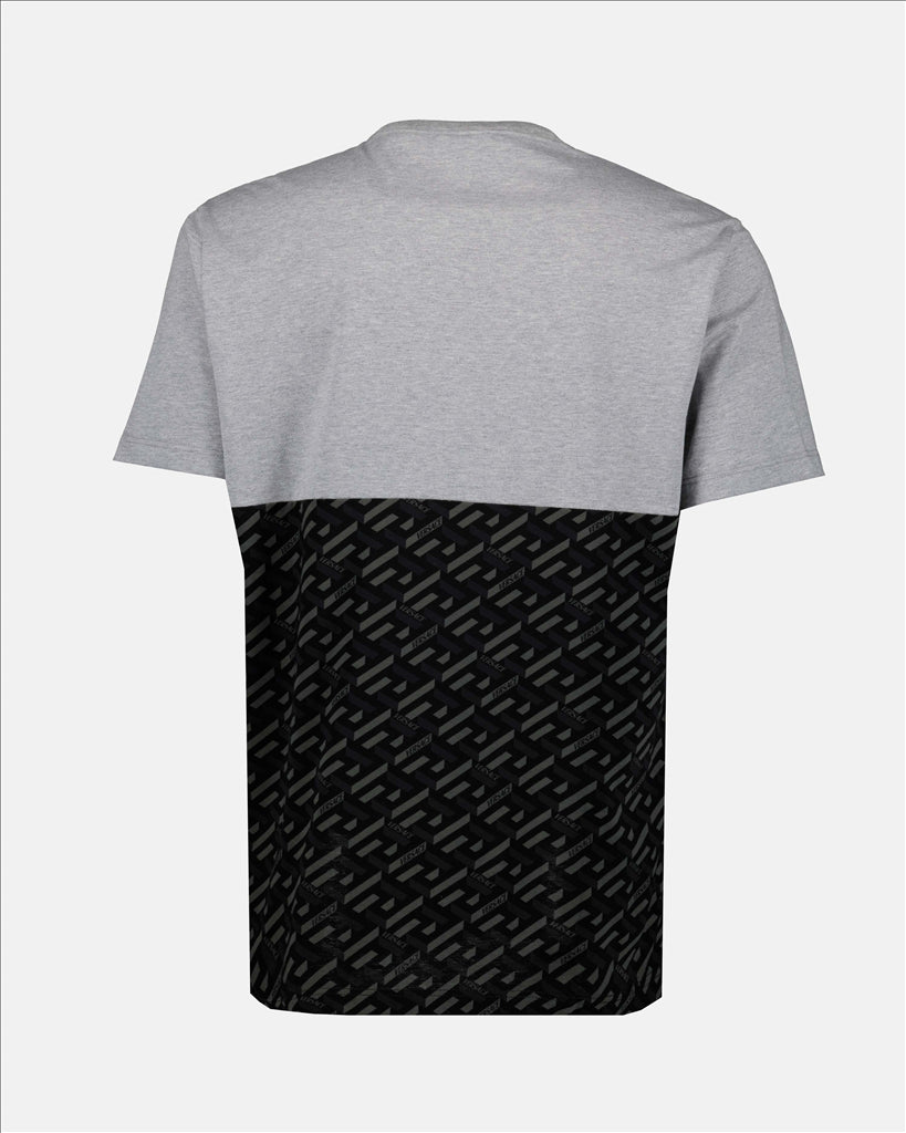 T-Shirts T-shirt Greca Versace Grau Homme