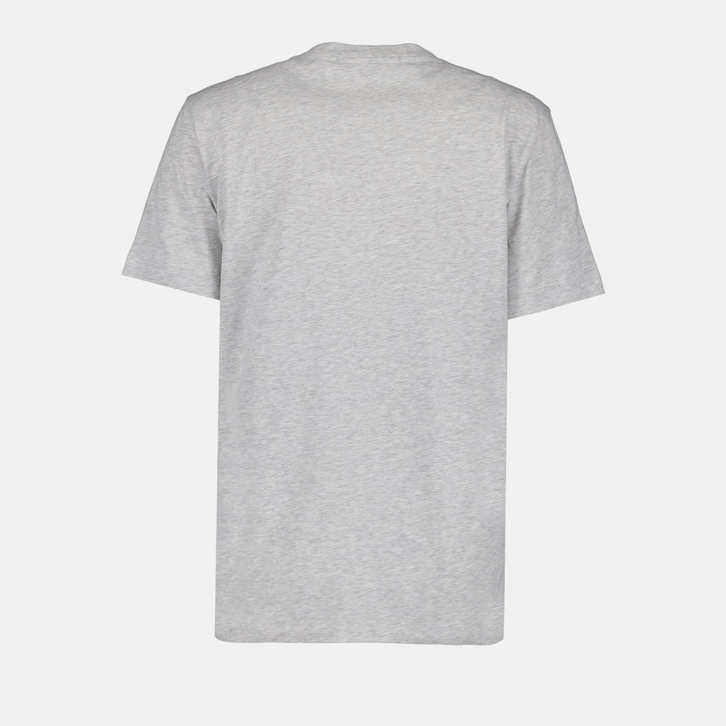 T-shirt T-shirt à logo MSGM Grigio Femme