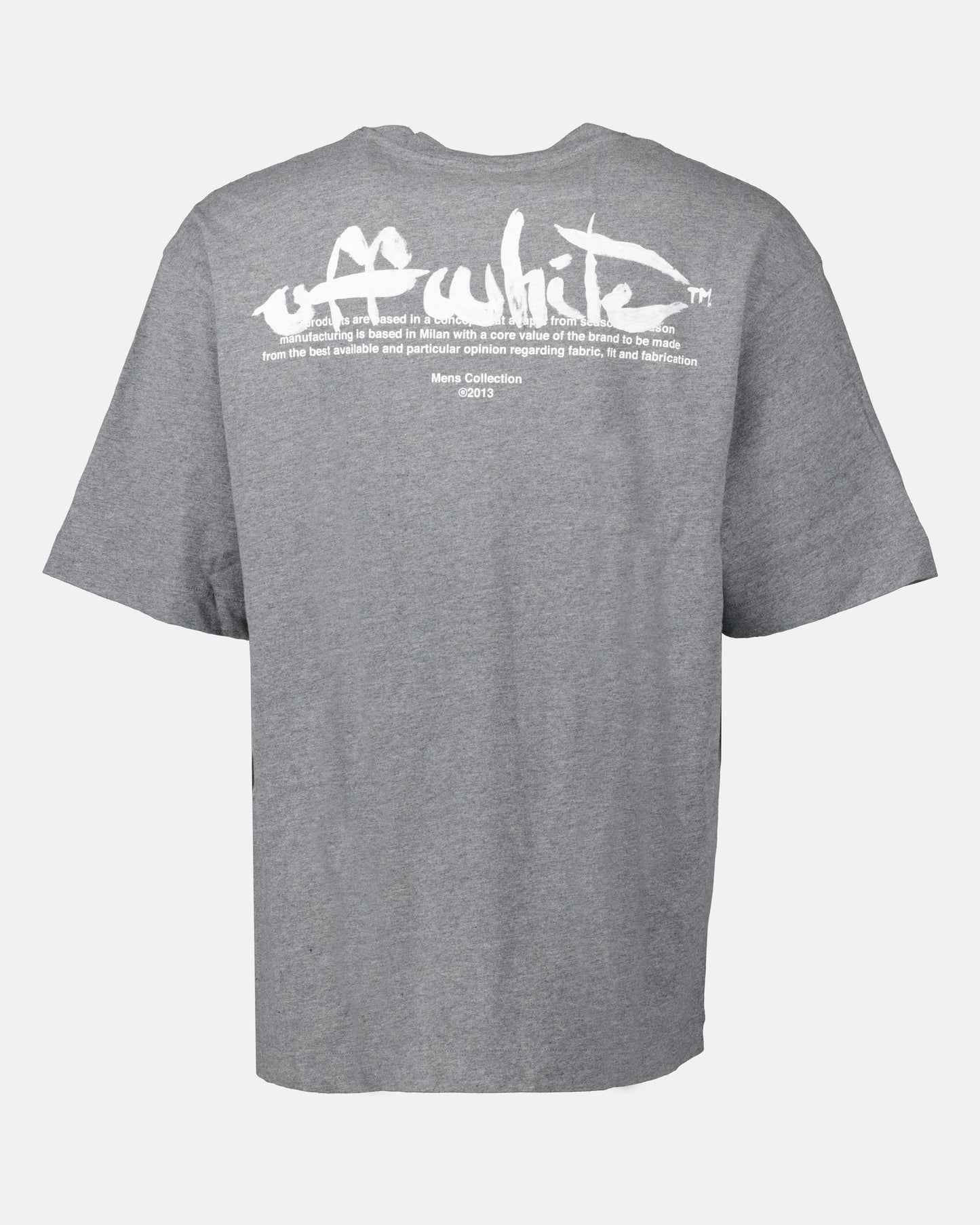 Tshirt Paint Script OffWhite pour Homme