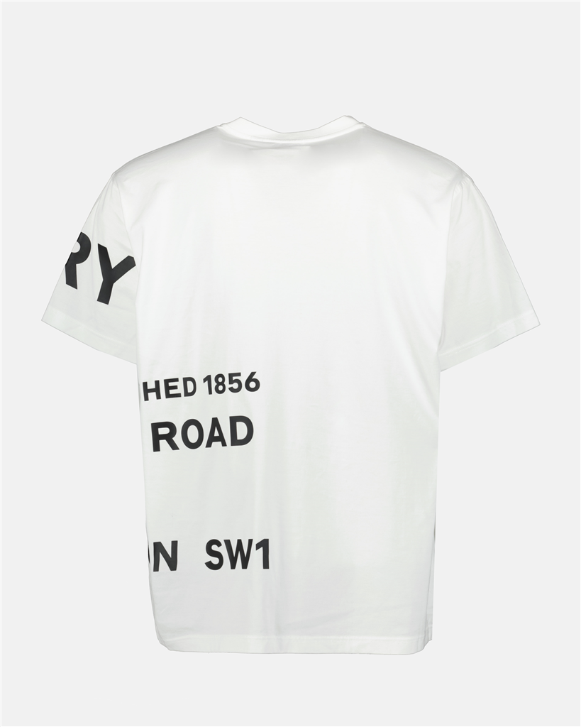 Tシャツ ハールフォード Tシャツ Burberry 白 男