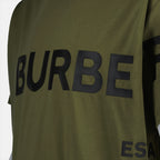 Camisetas T-shirt Harlford Burberry Verde Homme