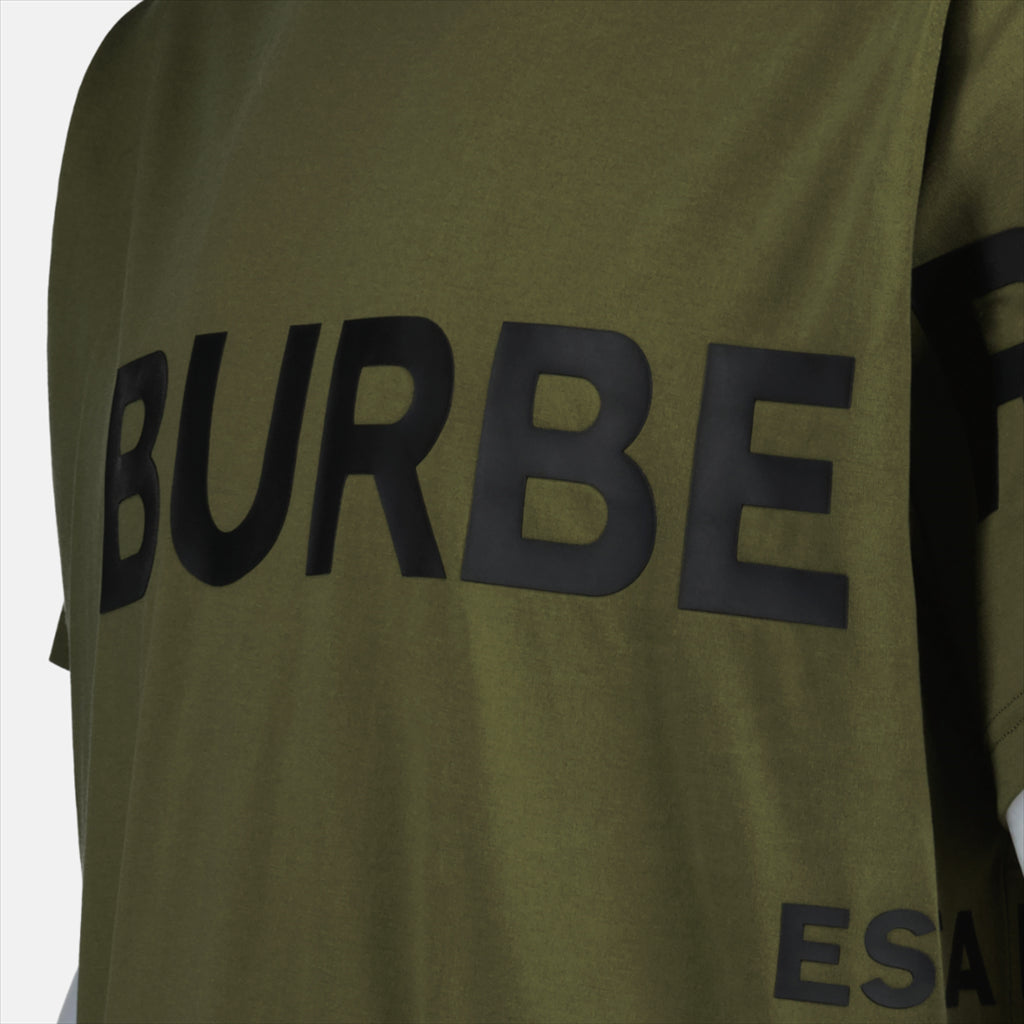 Camisetas T-shirt Harlford Burberry Verde Homme
