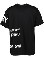 T-shirts T-shirt Harlford Burberry Noir Homme