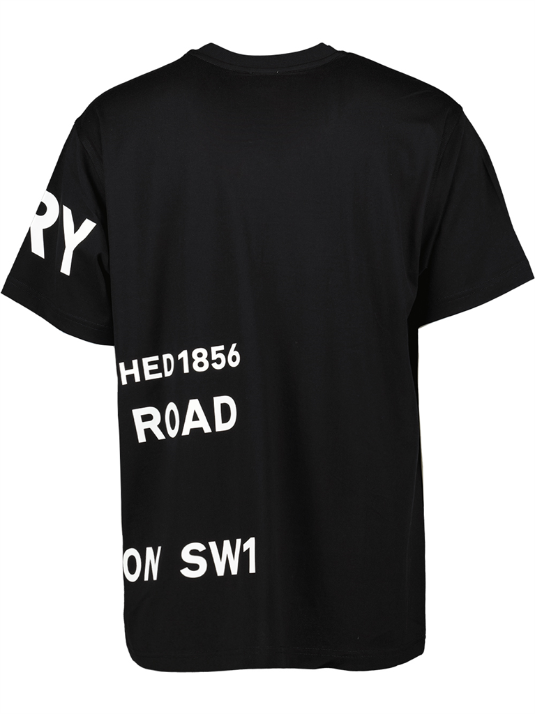 T-shirts T-shirt Harlford Burberry Noir Homme