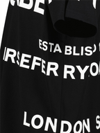 T-shirts T-shirt Harlford Burberry Noir Homme