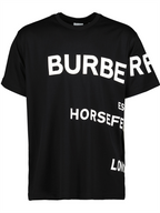 T-shirts T-shirt Harlford Burberry Noir Homme