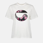 T-shirts Boxy holographic t-shirt Coperni White Women
