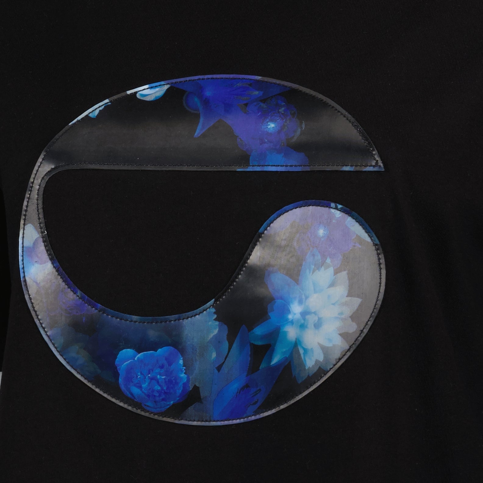 T-shirt holographique Boxy