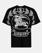 T-shirts T-shirt Rutherford Burberry Noir Homme