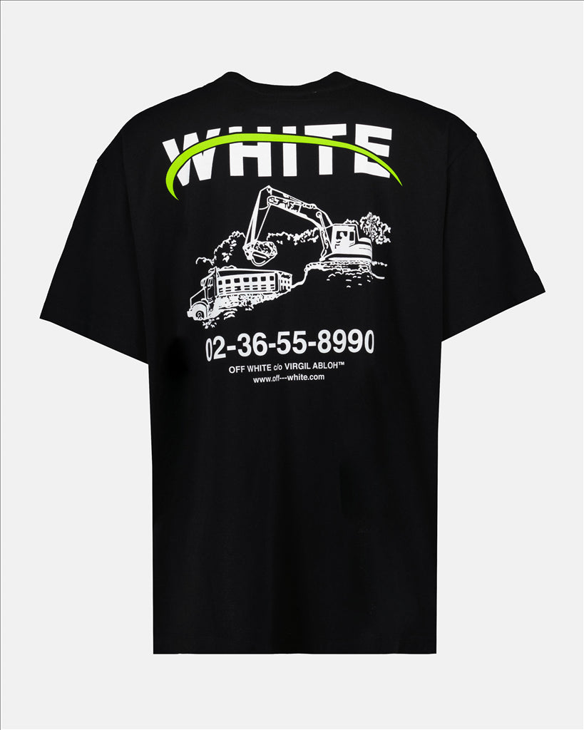 T-shirts T-shirt Industrial Off-White Noir Homme