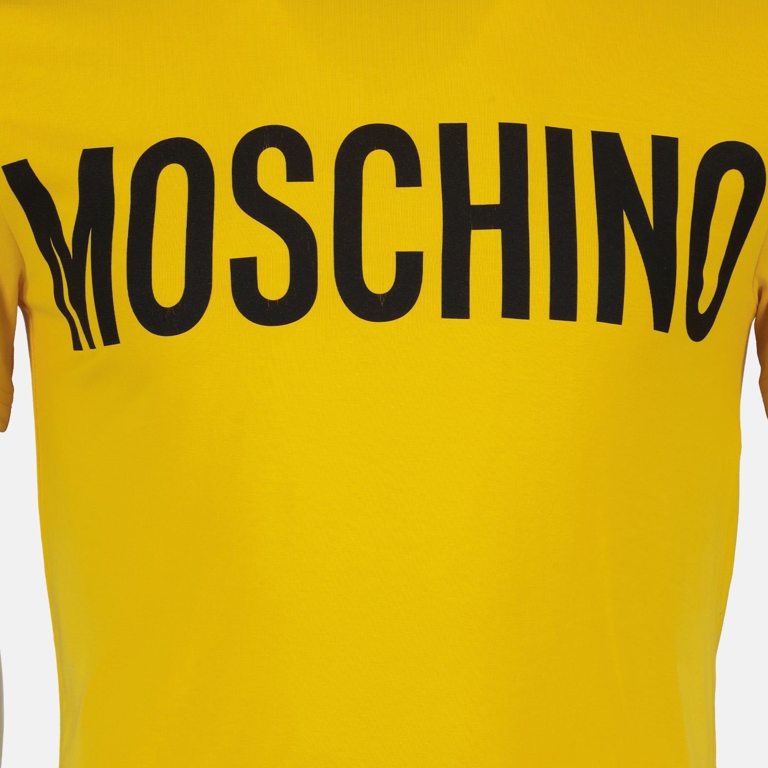 T-shirts Logo T-shirt Moschino Yellow Man