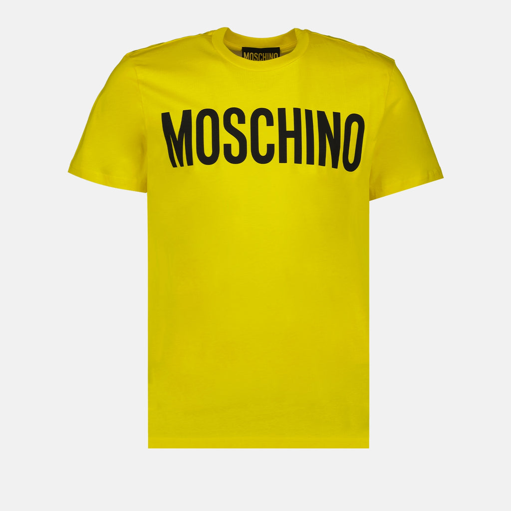 T-shirts Logo T-shirt Moschino Yellow Man