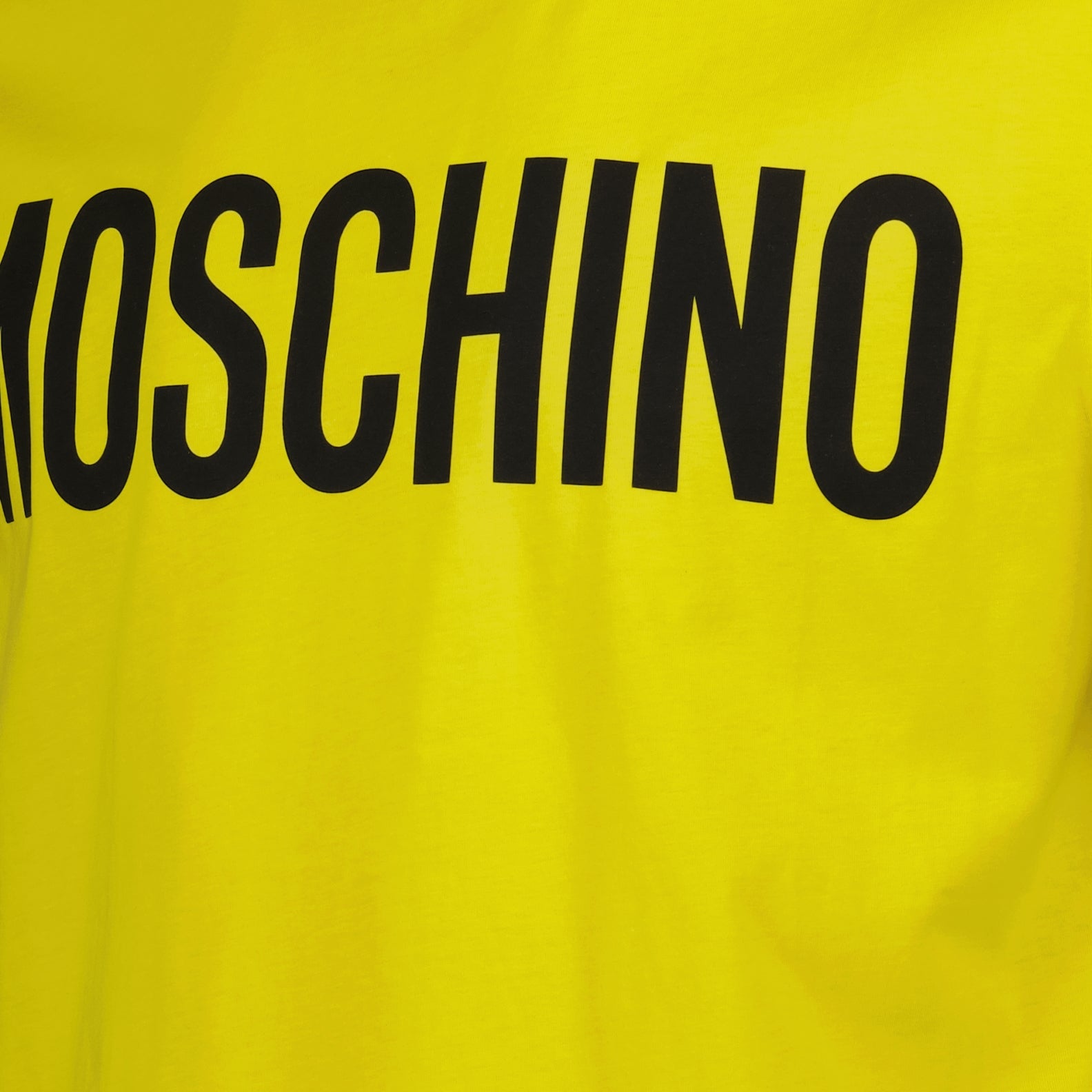 T-shirts Logo T-shirt Moschino Yellow Man