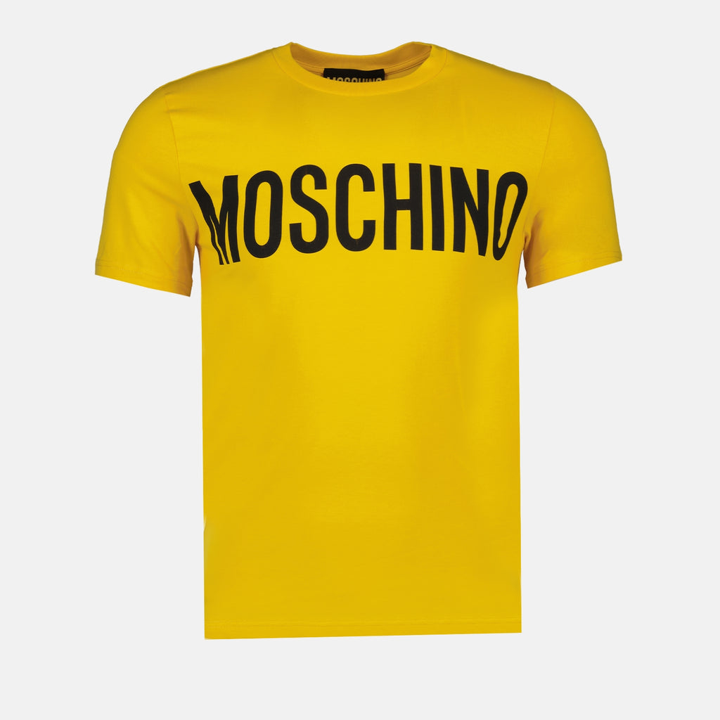 T-shirts Logo T-shirt Moschino Yellow Man
