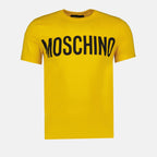 T-shirts Logo T-shirt Moschino Yellow Man