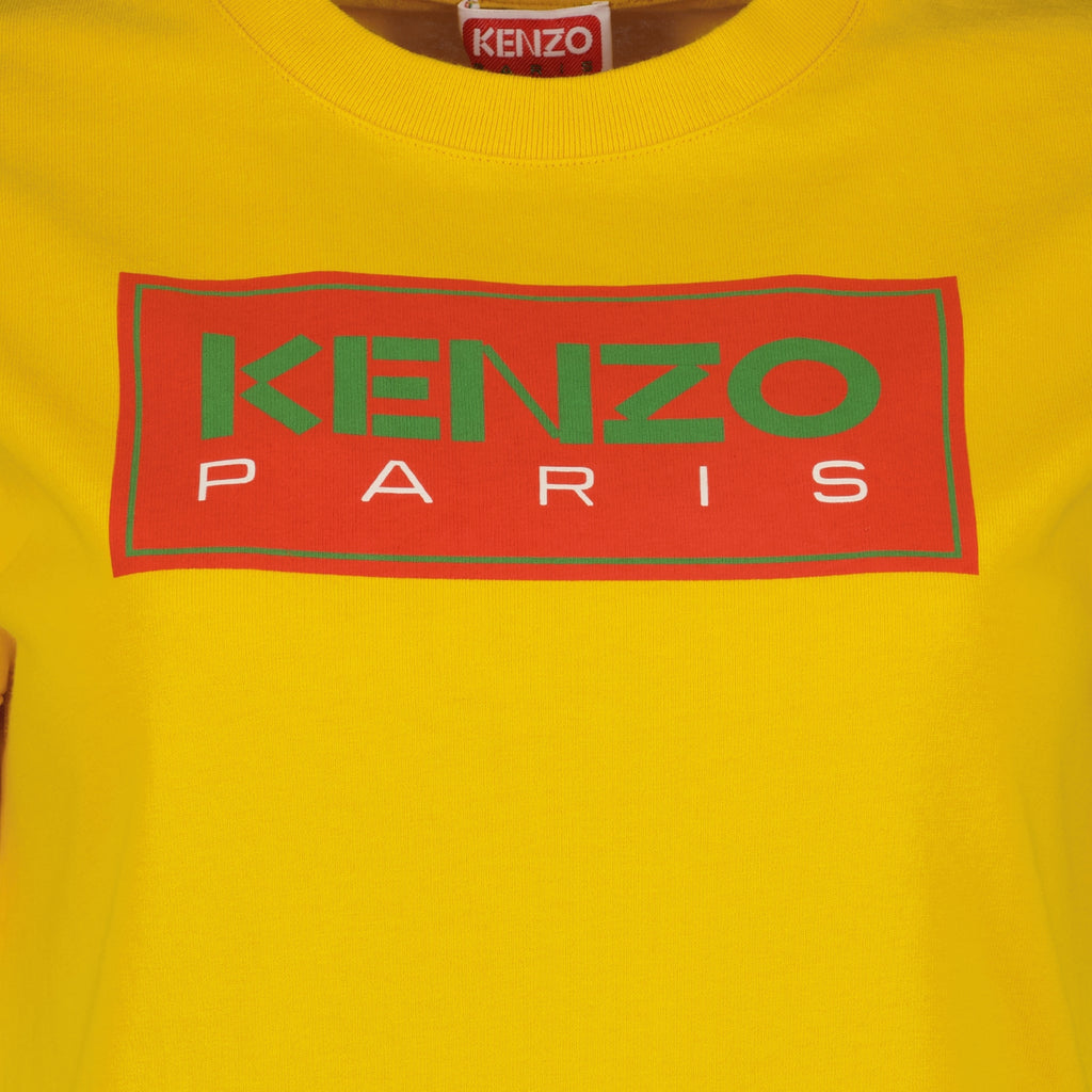 T-shirts T-shirt à logo Kenzo Jaune Femme