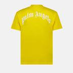 T-shirts T-shirt Broken Palm Palm Angels Jaune Homme