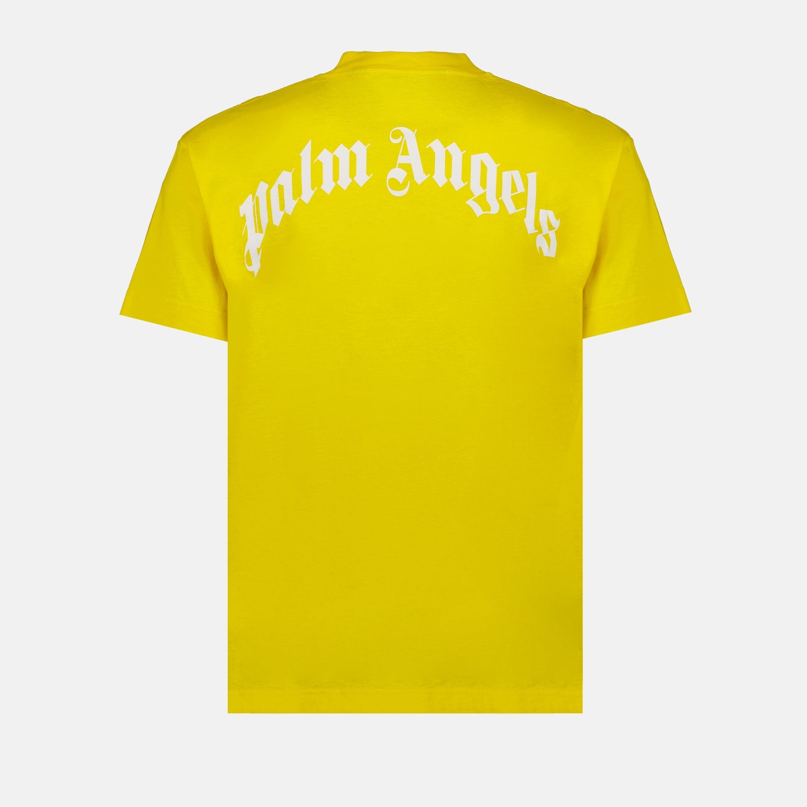 T-shirts T-shirt Broken Palm Palm Angels Jaune Homme