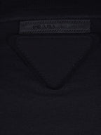 T-shirts T-shirt Jersey - noir Prada Noir Homme
