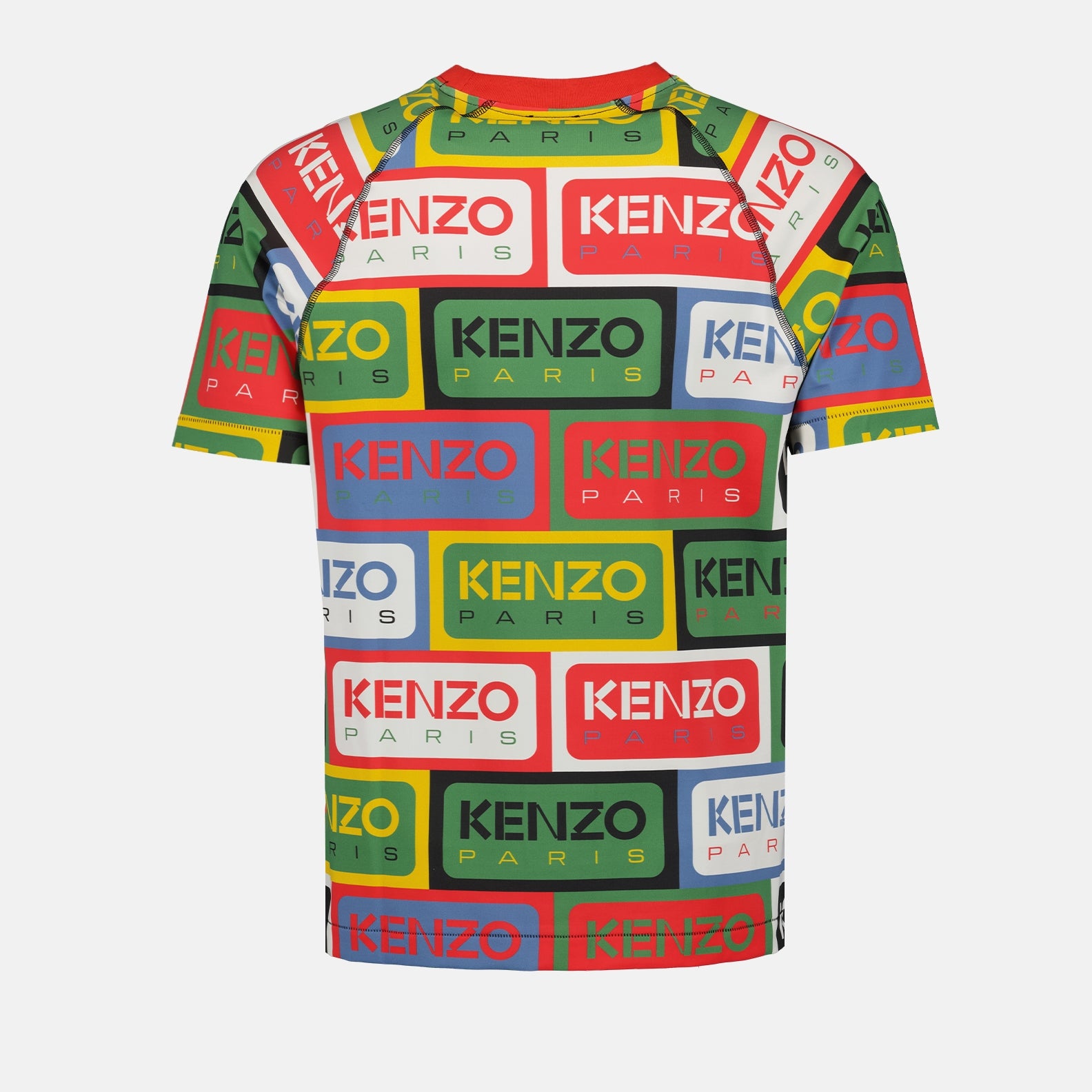 T-shirts T-shirt Kenzo Labels Kenzo Multicolore Homme