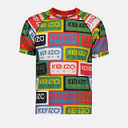 T-shirts T-shirt Kenzo Labels Kenzo Multicolore Homme