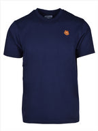 T-shirts Embroidered logo T-shirt Kenzo Blue Man