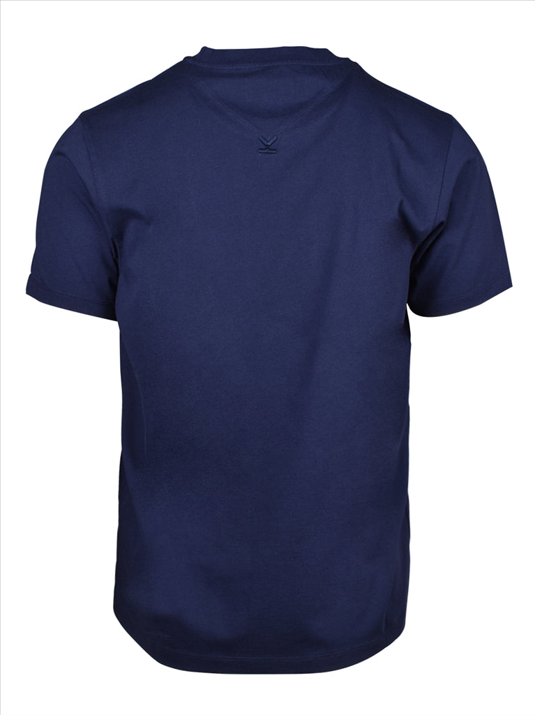 T-shirts Embroidered logo T-shirt Kenzo Blue Man