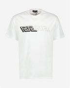 T-shirts T-shirt logo Greca Versace Blanc Homme
