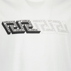 T-shirts T-shirt logo Greca Versace Blanc Homme