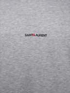 Camisetas T-shirt logo Saint Laurent Gris Homme