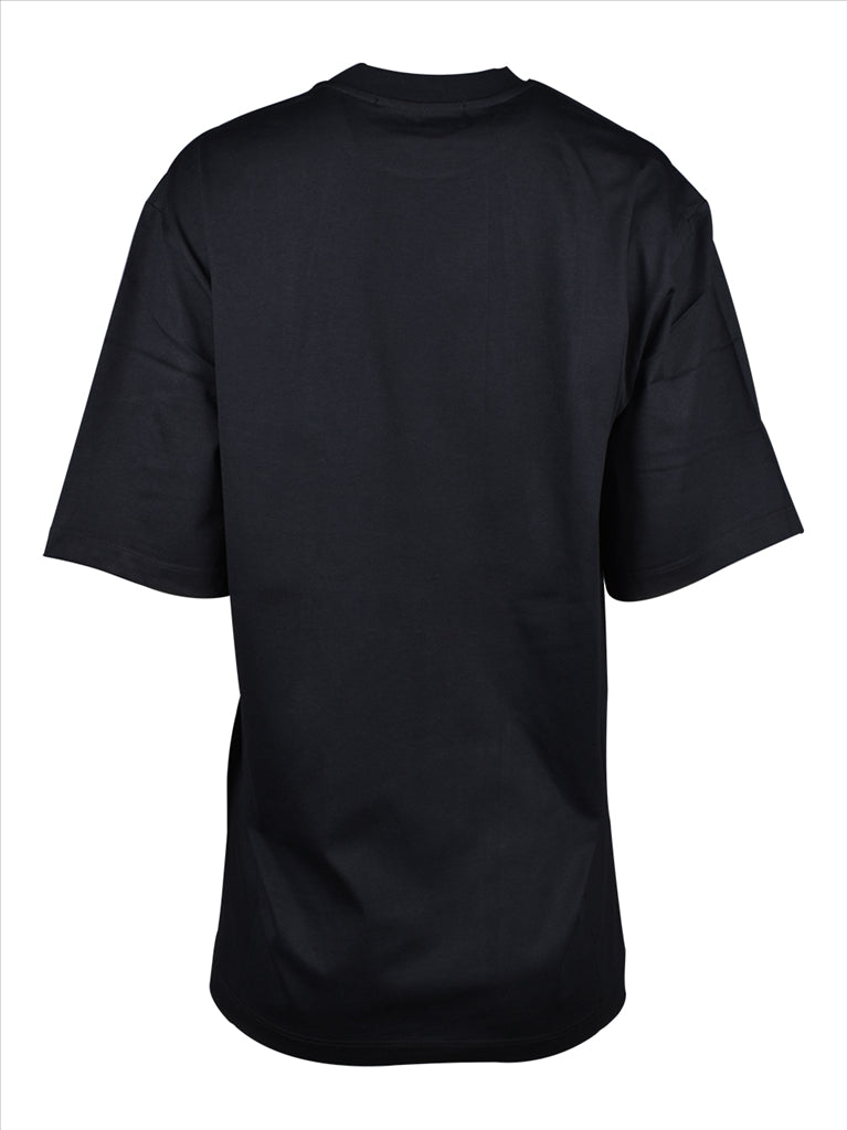 Sweatshirts T-shirt logo lamé MSGM Noir Femme