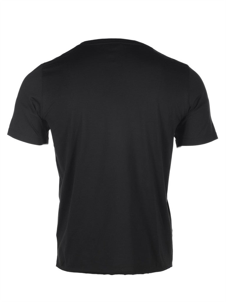 T-Shirts Logo T-Shirt Saint Laurent Schwarz Homme